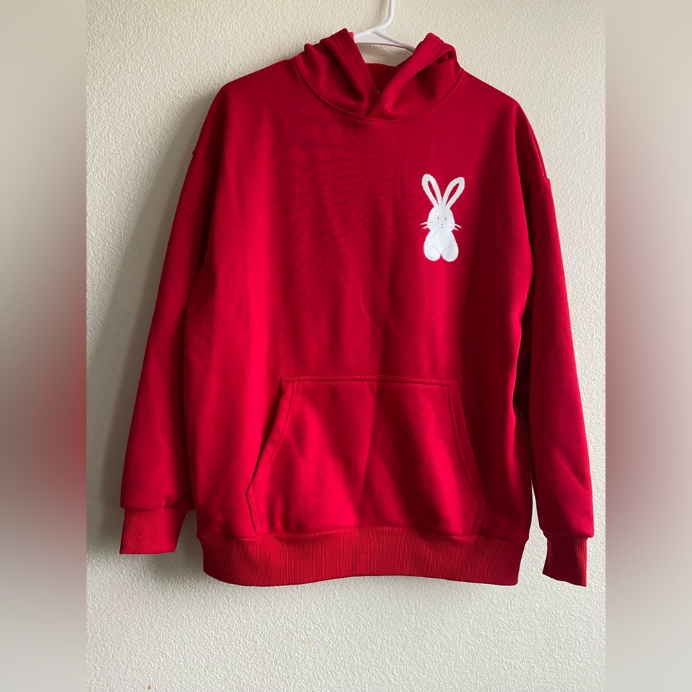 Mdlila Red Rabbit Logo Mens sweater Size S